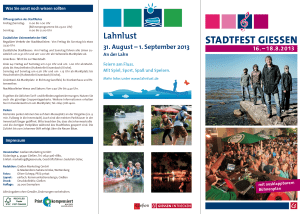 Stadtfest Gießen