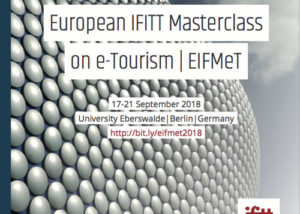 European IFITT Masterclass on e-Tourism | EIFMeT