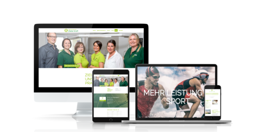 Neue Website von Zahnarzt Dieter Kraft, spezialisiert auf Sportzahnmedizin im Gleiberger Land